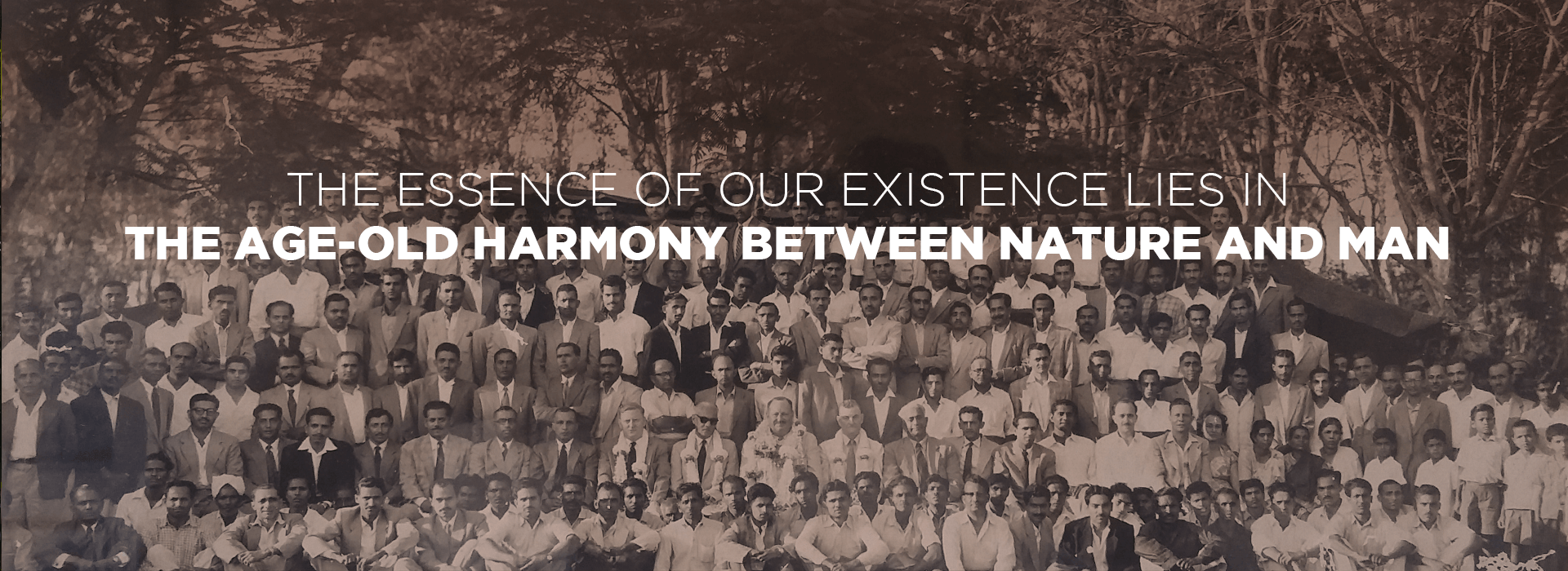 The age old harmony between nature and man - Tata Coffee